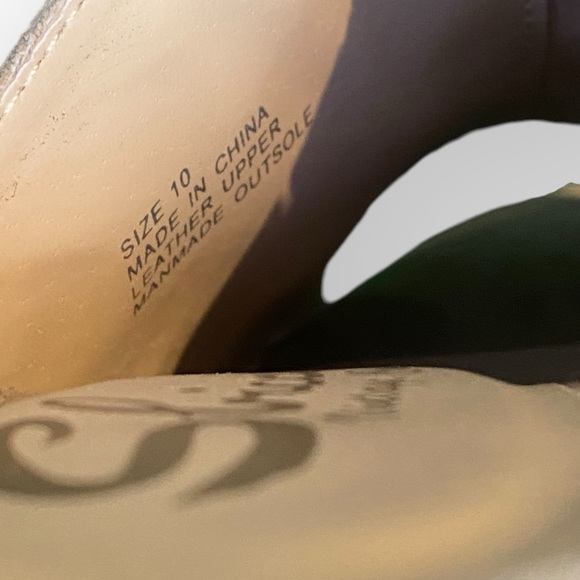 10-017 Sbicca Suede Block Espadrille Sandals - Picture 11 of 13